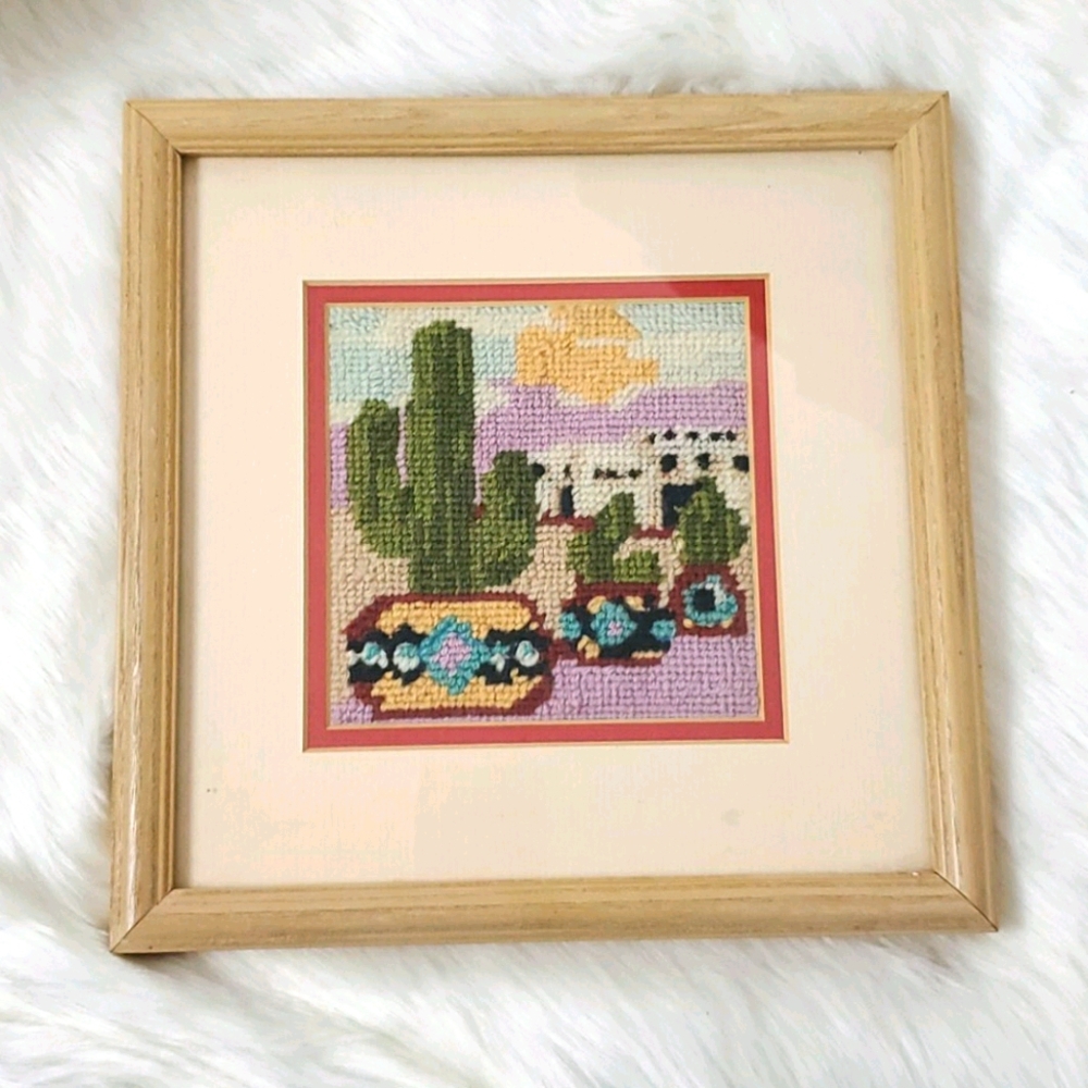Wall Art stitch frame hand made